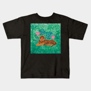 Jungle Tiger Kids T-Shirt